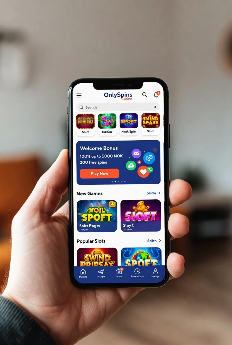 OnlySpins Casino Mobil 